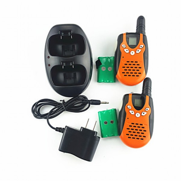 3651 Pair Mini Walkie-Talkie UHF Rechargeable Couple Family Outdoors Team Tourism May Choose To Use.