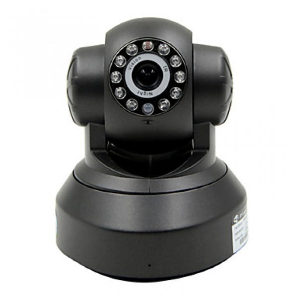 8GB TF Card and H.264 WIFI Camera IP HD 720P 1.0M Pixels PTZ IR Night Vision Wired or Wireless Camera WIFI