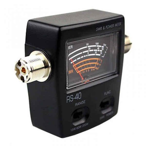 RS-40 Dual Band Standing-Wave Meter Power Meter SWR Meter for Testing SWR Power