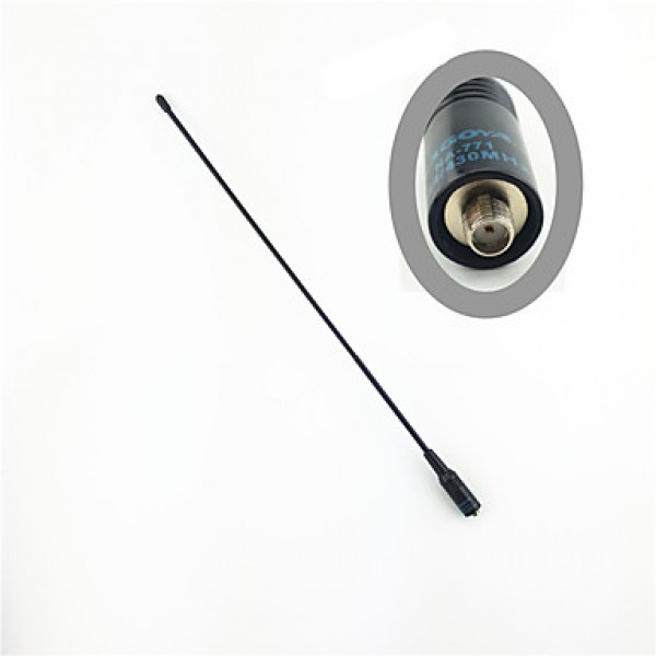 NA-771 U/V High-Gain Antenna Loading Soft Handheld Radios To Strengthen Signal SMA - F/K Interface