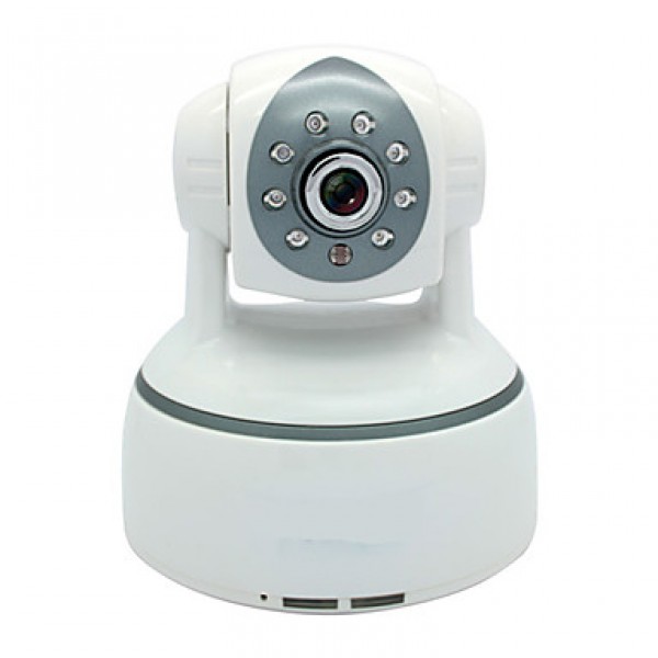 Pan Tilt HD IP Camera SD Card 1.3 Megapixels 720P H.264 P2P Onvif WIFI Remote Monitor