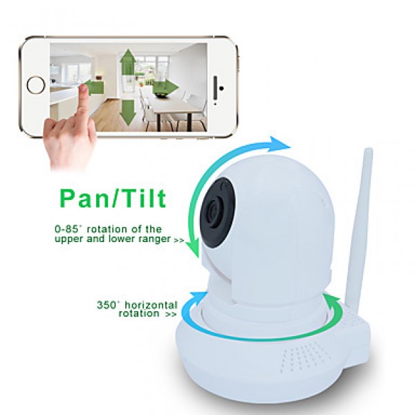 Network Wireless Camera Remote Monitoring with Two-way Audio Pan/Tilt/ Cloud Storage Home Security Network Baby Monitor